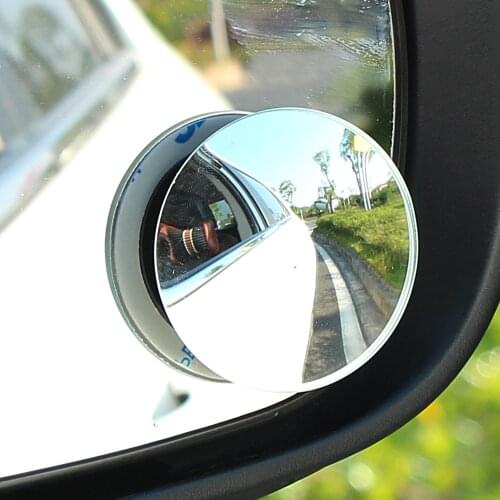 VCiiC Car Round Convex Blind Spot mirror For Renault Koleos Laguna 2 3 Megane 1 2 3 Sandero Scenic Captur Clio Duster Fluence