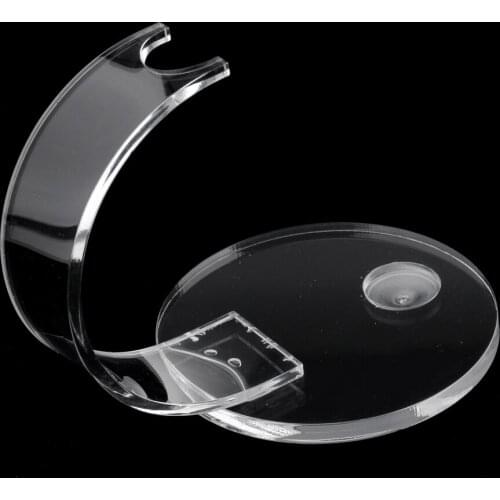 C-Curved Clear Acrylic Display Stand Rack for Pen/Eyebrow Pencil/Makeup