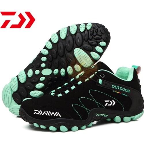 Daiwa MensProfessional Sport Climbing Shoes Fishing Shoes Outdoor Comfortable Travel Shoes Non-slip Breathable Fishing Shoes