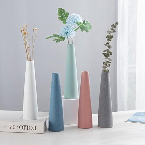 Ceramic Flower Vase Decoration Home Simple Vases For Decoration Standing On The Table