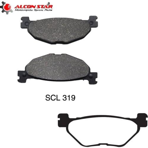 Alconstar Motorcycle Disc Rear Brake Pads Set For For Yamaha FJR1300 2003-2005 XP500 12-16 XP530 13-16 Voyager 250 2005