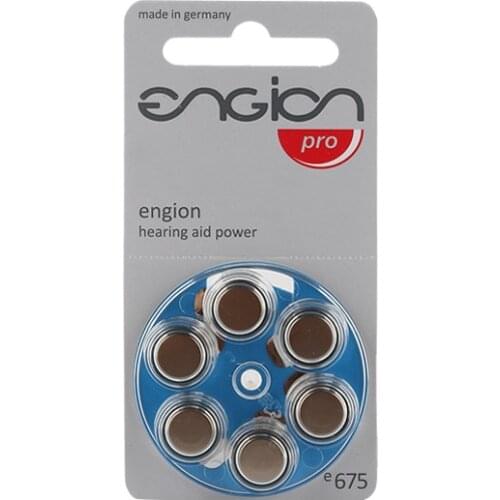 Laifa Engion 60 PCS 1.45V New Zinc Air Hearing Aid Batteries 675A A675 675 PR44 Hearing Aid Battery