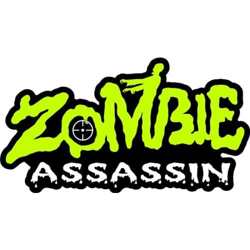Personality ZOMBIE Assassin Car Stickers Accessories Motorcycle Cover Scratches Waterproof PVC 18cm*10cm