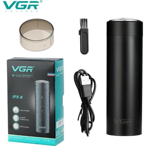 Ourwork razor mens portable cleaning shaving electric mini razor new single head razor water washing razor v-339