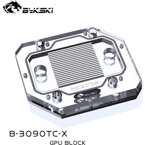 Bykski RTX 3090 GPU Backplane Water block Cooler for All 3090 series Graphic card,Mining Water Cooling backplate blockB-3090TC-X