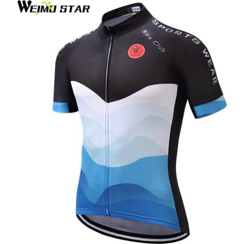 Weimostar Team Cycling Jersey Top Men Short Cycling Clothing mtb Bike Jersey Shirt Ropa Cilcismo Cycle Bicycle Clothes Maillot