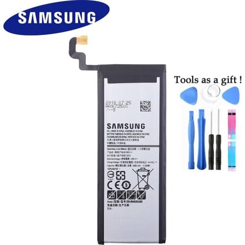 Original Replacement Samsung Phone Battery For Galaxy Note 5 SM-N9208 Note5 N9208 N9200 N920t N920c Genuine EB-BN920ABE 3000mAh