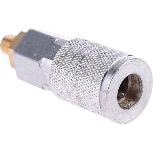 Tire Quick Coupler Air Chuck Car Air Pump Thread Nozzle Adapter Compressor N58A