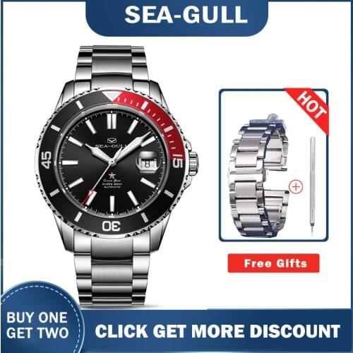 Seagull Watch 2021 Ocean Star Automatic Mechanical 300m Waterproof Diving Sport Watch for man 816.22.6114