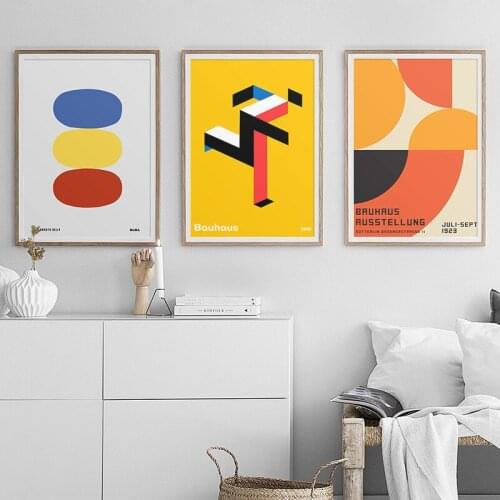 Room Decoration Aesthetic Scandinavian Canvas Printings Minimalist Art Geometry Decorations For Home Wall Poster Picture