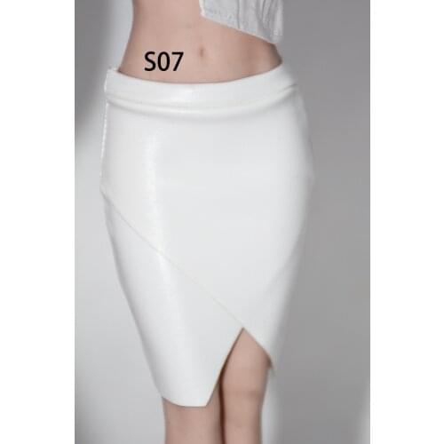 TBLeague S07C S42 Action Figure 1/6 Scale Skinny Womens Leather Skirt