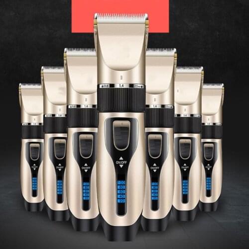 Electric Pet Dog Clippers Trimmer Hair Clipper Rechargeable Tool Comb Scissors