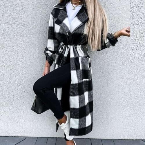 ELSVIOS Womens Long Coats China
