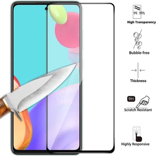 HD Tempered Glass For Samsung Galaxy F62 Screen Protector For Samsung Galaxy A52 A12 A42 5G Glass Front Film Protective Glass
