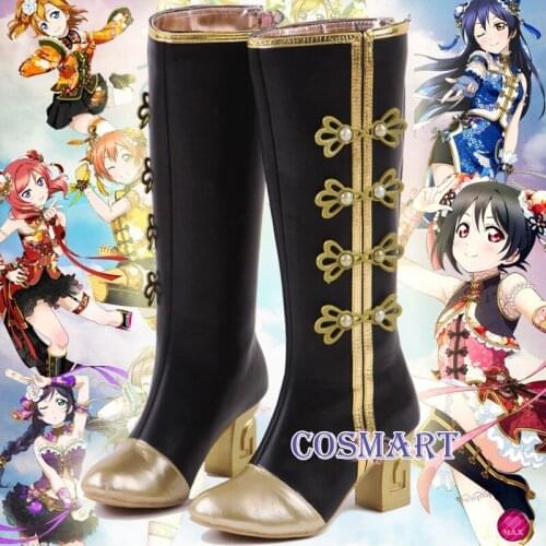 [Customize] LOVE LIVE! Qipao Awaken Boots Cosplay Shoes Any Sizes