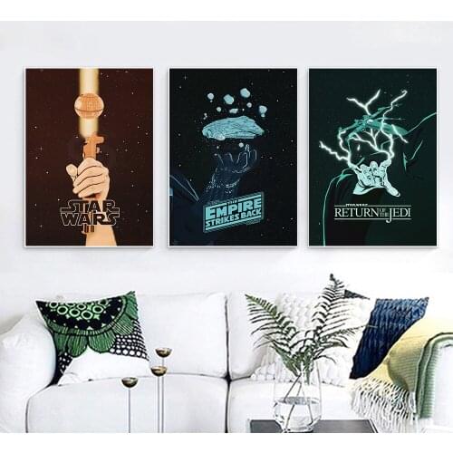 Canvas Painting Classic War Film Posters Vintage Movie Prints Space Wall Art Pictures Gift Idea For Living Room Home Decoration