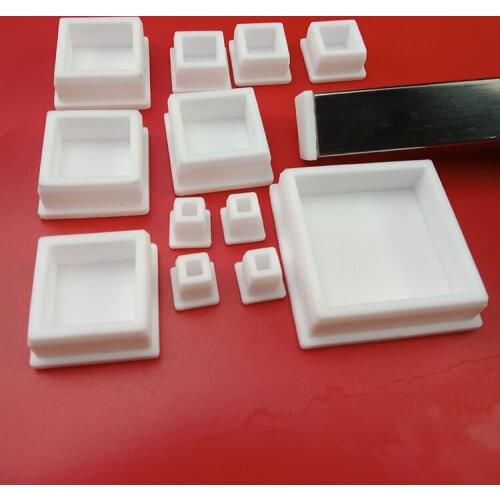 9.6mm to 50mm square Silicone Rubber Plugs for Square Pipe Tube Hose Square Seal Gasket for Machine Gap Hole Cover rubber Caps