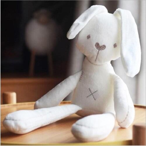 Cute Rabbit Girl Toy Long Legged Rabbit Doll Plush Toy Sleeping Companion For Baby Plush Animal Toy Birthday Gift for kids