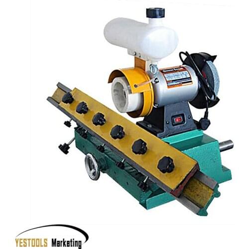 Bench Straight Edge Grinder Machine MF206 Straight Blade Woodworking Knife Sharpening Machine 220V 0.56KW