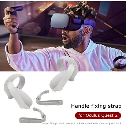 New Adjustable Knuckle Strap+Wrist Strap Detachable Game Controller Accessories Hand Lanyard for Oculus Quest 2 Touch Controller