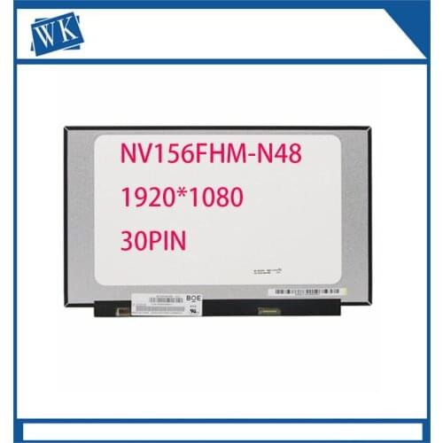 Free freight NV156FHM-N3D LM156LFCL03 N156HCA-EA1 NV156FHM-N35 LP156WF9-SPF1 N156HCA-EBA FHD 1920*1080 IPS screen