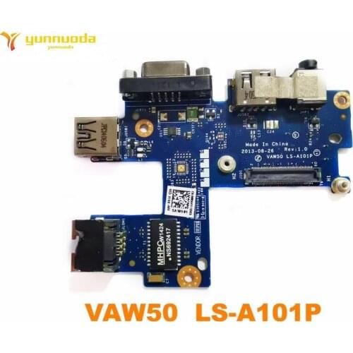 Original for DELL E5540 USB Audio Lan port board VAW50 LS-A101P tested good free shipping