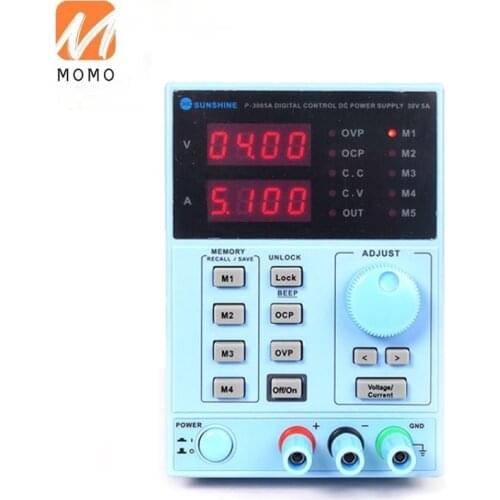 P-3005A DC Power Supply 30V 5A Digital Programmable Adjustable 4 Bits Digital Accurate display