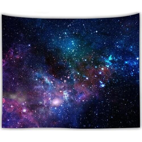 Galaxy Psychedelic tapestry Wall Hanging Galaxia Decorativa Space Pattern Wall Rug Home Decorative Tapestries