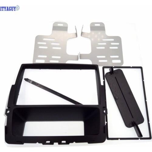Double Din Car Radio Fascia For NISSAN Primastar Opel Vivaro Renault Trafic II facia frame panel dash mount kit Face Plate Trim