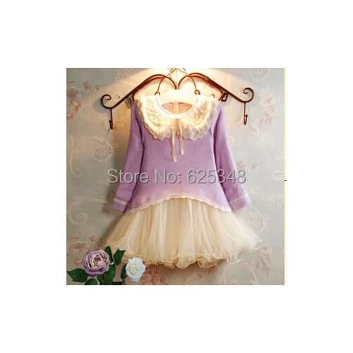 Теплые платья для девочек SBKWXC China At AliExpress