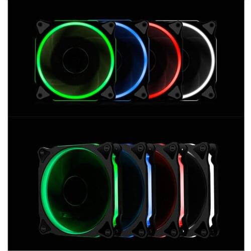 Segotep Cooling Fan 12cm Fan Ultra Silent Computer Case Fans 120mm 12V Quiet Heatsink Cooler Cooling 3 Pin 4 Pin For Desktop PC