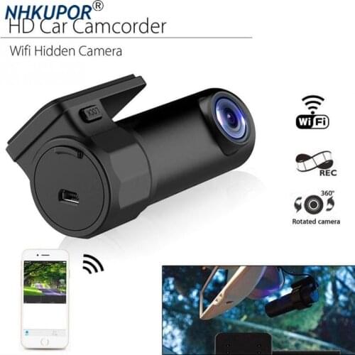 Mini Wifi Hidden Car DVR Video Recorder Camcorder Dash Camera Night Vision 1080P Full HD Front Camera 170 Wide Angle