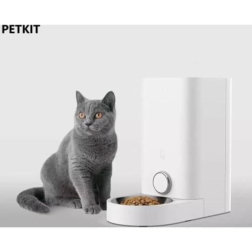 YouPin PETKIT Smart Cat Feeder Automatic Bowl Pet Cat Feeder Never Stuck Feeder Fresh Pet Food Dispenser Cibo Gatto