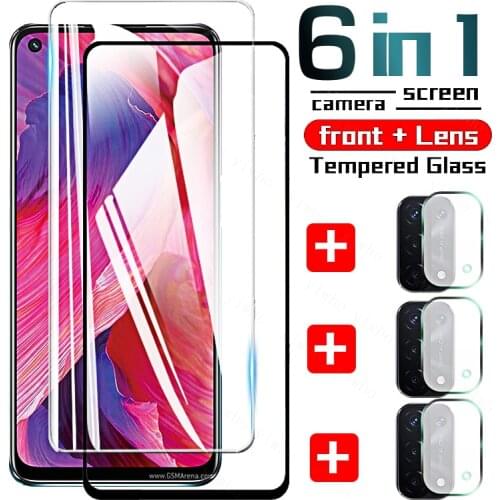 For OPPO A54 Cover Tempered Glass for OPPO A 54 A54 5G A55 Glass Screen Protector for Oppoa54 A54 4G Transparent HD Glas Opo Opp