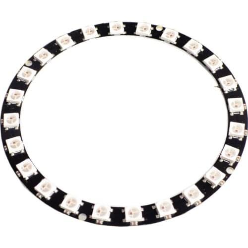 1pcs RGB LED Ring 24Bit WS2812 5050 RGB LED + Integrated Drivers