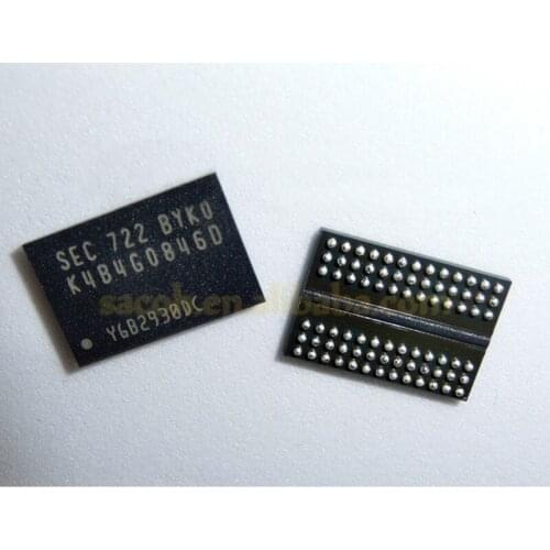 2PCS/lot New OriginaI K4B4G0846D-BYK0 or K4B4G0846D-BCK0 or K4B4G0846D-BYH9 or K4B4G0846D-BCH9 FBGA78 DDP 4Gb DDR3 SDRAM