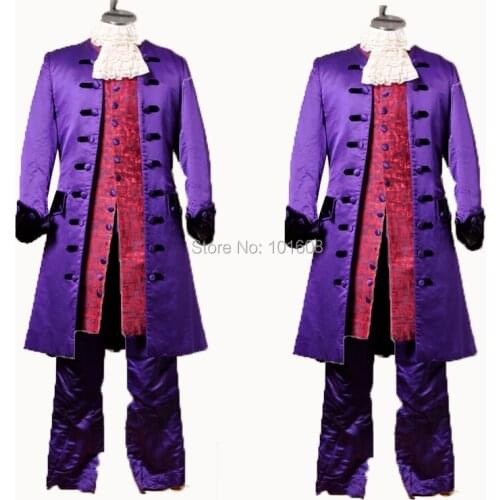 Customized!Jackets+Shorts 2PCS Mens Purple Singer DJ concert MAN COURT Coats DRESS Victorian stage Performance MALE Suits N-005