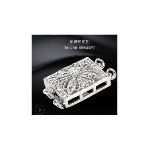 5pc Wholesale DIY pearl necklace buckle metal accessories jewelry Clasp