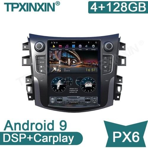 Android 9 4+128G PX6 For Nissan Terra 2014-2019 Android Car Audio Stereo Radio Recorder GPS Head Unit