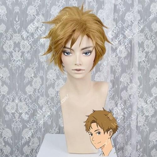 Anime Tsurune Kazemai Koukou Kyuudoubu Yamanouchi Ryouhei Cosplay Wig Heat Resistant Synthetic Hair Wig + Wig Cap