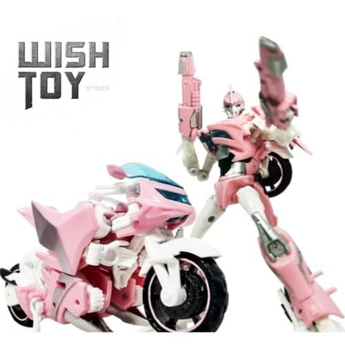 APC-Toys Transformation Pink Angel Engine TFP Leader Witness Female Alsisi Motorcycle G1 Action Figure Robot Warrior Toy