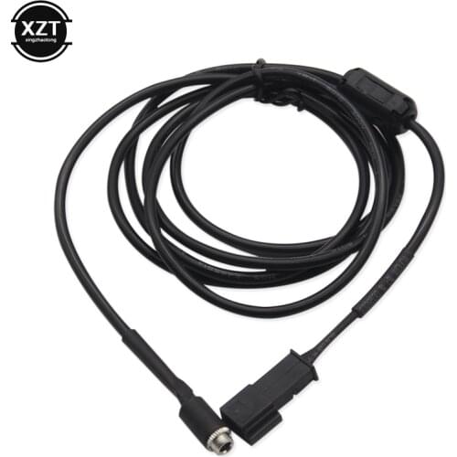 Car Audio Parts 3pin to 3.5mm Female AUX Input Cable Adapter For BMW E39 E46 E53 BM54 with 16:9 Screen CD Navigation