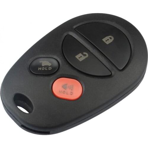 315MHz 4 Buttons Car Keyless Entry Remote Key Fob Replacement Fit for Toyota Sienna/Avalon/Solara/Sequoia/Highlander 2004-2016