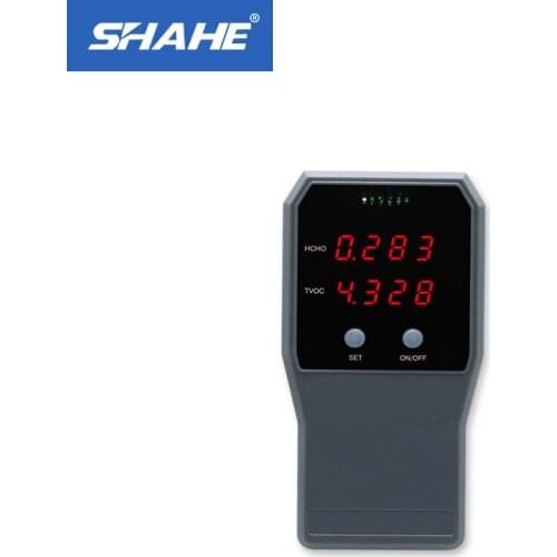 SHAHE Digital Formaldehyde Detector Air Quality Tester Analyzer TVOC Gas Analyzer tool AMSJ