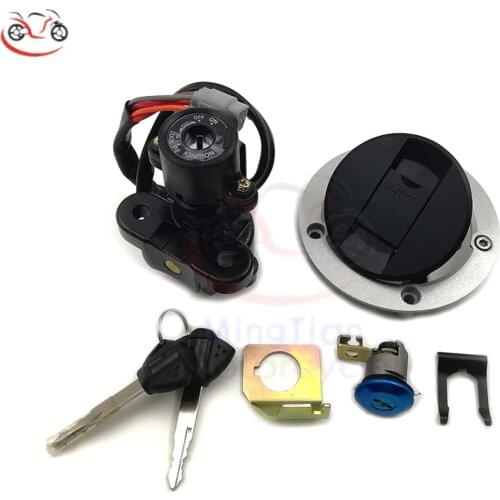 Ignition Switch Oil Fuel Gas Tank Cap Lock Key Set For Suzuki GSXR600 GSXR750 GSX-R GSXR 600 750 2011 - 2015 2012 2013 2014
