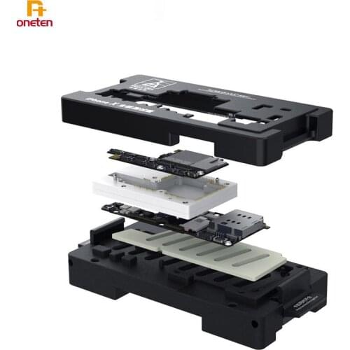 QIANLI MEGA-IDEA Motherboard layered test stand pure copper probe X XS XS MAX Apple mobile phone motherboard repair test fixture