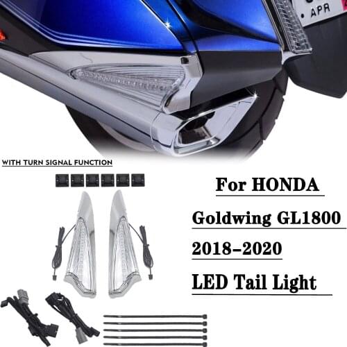 Motorcycle Decorative Lights LED Light Turn Signal Brake Light For HONDA Goldwing1800 GL1800 GL 1800 F6B 2018-2020