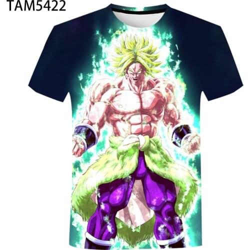 Mens /Womens Short Sleeve T-Shirt 2021 Summer 3D Cartoon Anime Print Boys /girls Street Trend Childrens Cute Personality Top