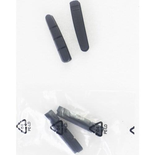 SPEEDSAFE ceramic fiber quite brake pads road bicycle carbon or alloy rim V brake shoes 55mm 6.5g/pc 1lot = 2 pairs left & right