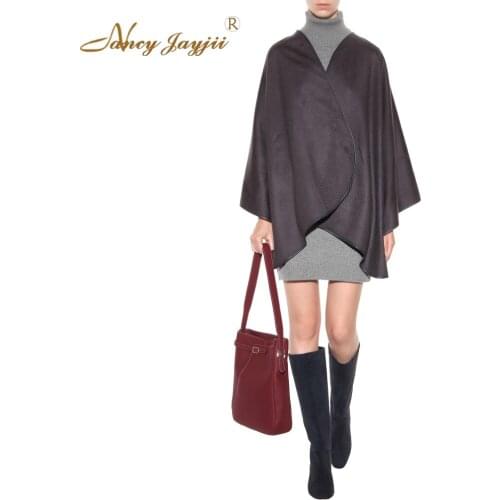 Nancyjayjii Velvet Women Fashion Winter Mid-Calf Boots Black&Grey High Heels Dress&Office Flock Shoes With Zipper Large Size 16